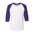 thumbnail image 2 of Gildan Heavy Cotton Three-Quarter Raglan Sleeve Baseball T-Shirt, 2 of 3