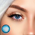 thumbnail image 3 of JeweLens 2 Unids/1 Par De Lentes De Contacto De Colores Galaxy Pupil Cosplay, 3 of 4