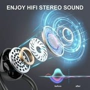 Ireless Earbuds IP7 Waterproof 60H LED BT5.1 Earhook for Running Men Women