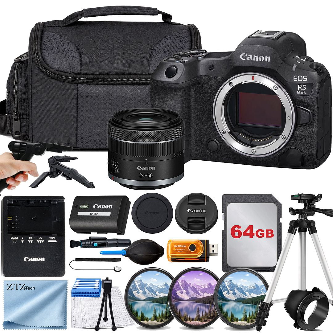Canon EOS R3 Full Frame Mirrorless Camera Body w/ BSI Stacked CMOS