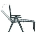 thumbnail image 4 of vidaXL Deckchair Patio Lounge Chair Outdoor Folding Sunlounger Sunbed Plastic, 4 of 25