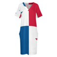 thumbnail image 3 of Vestido holgado con bolsillos y bandera de Panamá, trajes de verano para mujer 2025, vestidos de mujer, vestido de noche de verano para mujer 2025, 3 of 6