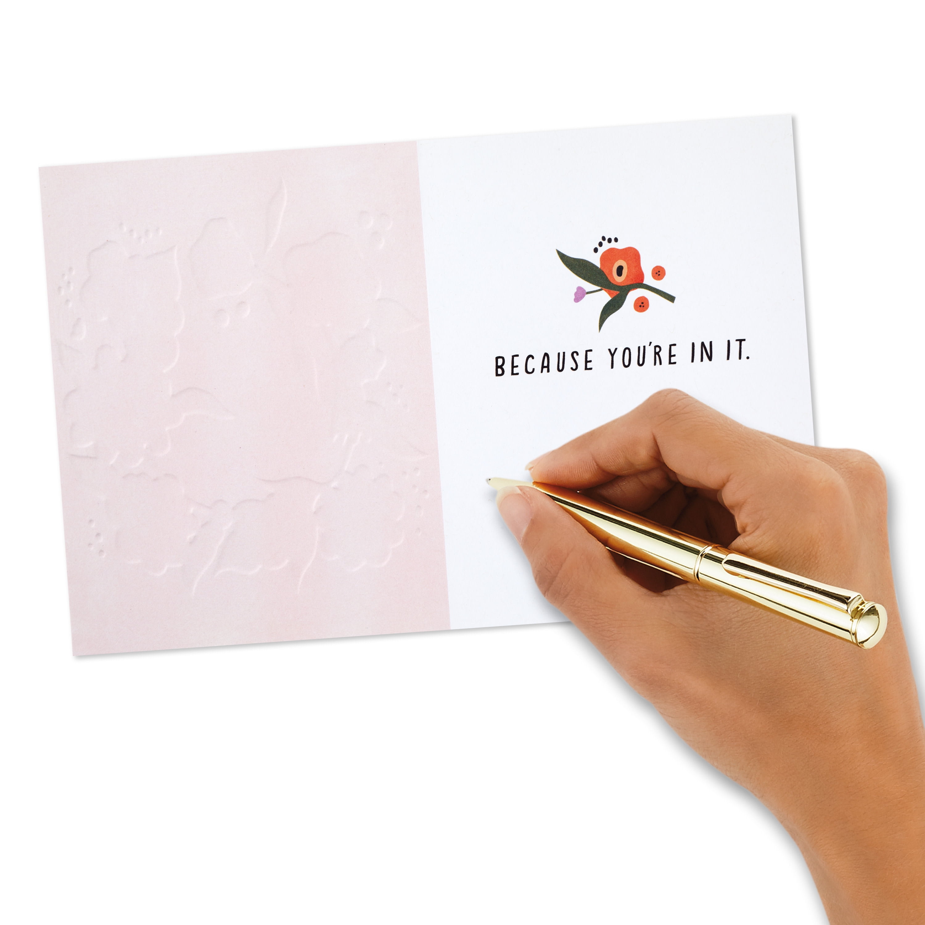 Hallmark Good Mail Friendship or Birthday Card (You Make Life Beautiful)