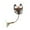 B, variant on Indoor Cat Chew Teething For Interactive Cartoon Design Soft Material For Cat Big Dog Animals Jalousie Dog Squeaky Pet for Puppies Interactive Large Breed Dog for Aggressive Chewers Freezable Dog