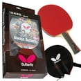 thumbnail image 2 of Butterfly Bty 303 Flared Table Tennis Racket, 2 of 5