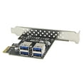 thumbnail image 6 of PCIE Card 4 Port USB3.0 PCIE X1 Board PCIE USB3.0 Adapter 5Gbps USB 3.2 Gen1, 6 of 8