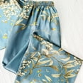 thumbnail image 6 of Tnhcen Women's Fashion Satin Flower Print Camisole & Pants Sleepwear Set Elegant Loungewear for Women S-XL, 6 of 7