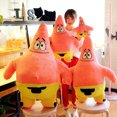 thumbnail image 4 of Anime Bob Esponja SquarePants juguete de peluche Patrick Star muñeca muñeca de trapo almohada regalo de cumpleaños fabricante al por mayor, 4 of 5