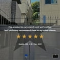 thumbnail image 7 of Ninja Deterrent™ | Fence Spikes Wall Spikes Anti Climb Security Guard| Classic Shinobi Gaeshi H490 Single Bladed 0.5m Black | Bird Spikes, 7 of 7