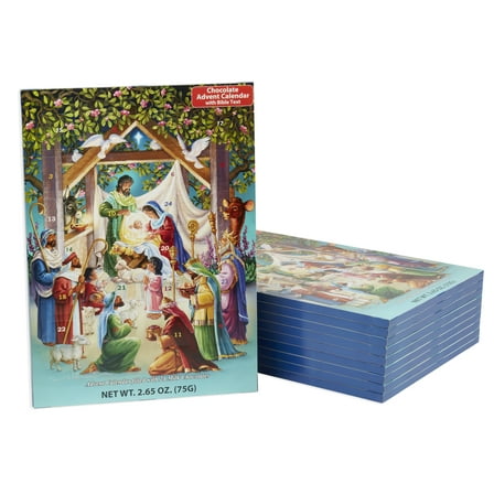 Set of 10 Alleluia Chocolate Advent Calendar