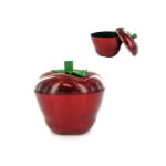 Plastic apple trinket box