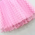 thumbnail image 6 of HAWEE Princess Pink Dress for Girls Pink Costume Plaid Sleeveless Sundress With Accessories Halloween Birthday Party, 6 of 6
