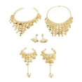 thumbnail image 1 of Conjunto de Colr Diadema de Pelo con Colgantes de Monedas Pendientes s de s Joyas para Mujer de Danza de Vientre Pendientes Macarena  Joyería gitana para danza del vientre, 1 of 8