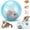 Blue, variant on 2026 New Self Rolling Interactive Cat Ball Toy with Realistic Mouse Inside 360° Rolling Ball Electric Pet Self-Moving, Realistic Animal Pet Balls for Cats Dogs (Blue, Mouse-A)