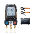 thumbnail image 1 of Smart Kit Smart 2 Valves Digital Manifold Gauge With Wireless Clamp Temperature Probes Kit Refrigeration Tool, 1 of 7