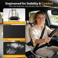 thumbnail image 2 of Nicecastle  Lumbar Support Pillow for Car, Memory Foam Lower Back Waist Support Cushion, Adjustable Straps Securely Fixed Car Lumbar Support Pillow for Office Chair, 2 of 7