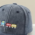 thumbnail image 6 of NIEWTR Toddler Baseball Hat Baby Cap Sun hat Adjustable Dinosaur Baseball Hats Kids Boy Girls for 6M-6Y（Navy,3-8 Years), 6 of 7