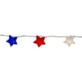 thumbnail image 3 of Northlight 10 ct. 4th of July Star Lights with White Wire 7 in. Spacing, 3 of 4