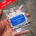 thumbnail image 1 of 100pcs 1mm 2mm Cross Tile Leveling System Ceramic Floor Spacers 100 Pcs, 1 of 5
