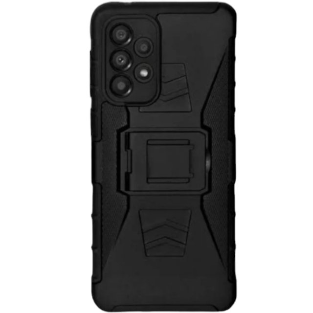 Funda Uso Rudo Clip 360 Para Samsung A13 4G Más 2 Micas De Cristal