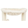 thumbnail image 6 of TRIXIE Baza Plush & Jute 20" Cat Scratching Posts with Hammock & Cat Toy, Cream, 6 of 10