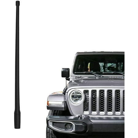 for 2007-2018 Jeep Wrangler JK JL 2002-2007 Off-Road Short Antenna Mast 13  inch Rubber Replacement AM/FM Reception | Walmart Canada