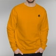 thumbnail image 3 of Men's 330g 100% Cotton Dropped Shoulder Crew Neck Sweatshirt-Orangutan Listening to Music, 3 of 15