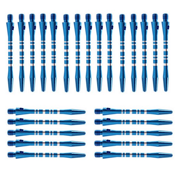 BESTSKY 27Pcs Darts Lightweight Nylon Dart Shafts,Standard Thread Design Dart Accessories for Stable Performance,Blue