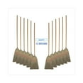 thumbnail image 2 of Boardwalk Parlor Broom Corn Fiber Bristles 55" Wood Handle Natural 12/Carton 926CCT, 2 of 6