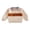 Ivory, variant on RUINIXCW Toddler Baby Boy Thanksgiving Sweatshirt Outfit Fall Winter Quarter Zip Sweatshirts Letter Turkey Embroidery Plaid Lapel Long Sleeve Pullover Shirt Top