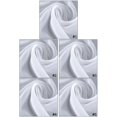 thumbnail image 2 of Coofit Rideau Extérieur Imperméable Panneau de Rideau de Fenêtre Panneau de Fenêtre Transparent pour Chambre, 2 of 10