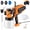 A, variant on SPBTAR 1000W Paint Sprayer, Electric HVLP Spray Paint Gun with 1500ML Container, 3 Nozzles 3 Spray Patterns Stain Sprayer for House Painting, Fence, Walls, Furniture, Garden Chairs