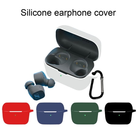 Joernso Earphone Cover Anti-fall Soft Silicone Bluetooth-compatible Earbuds Protective Sleeve for Sennheiser CX True Wireless