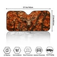 thumbnail image 7 of FORUDESIGNS Deer Maple Leaf Pattern Car Windshield Sun Shade Waterproof Car Sun Visor Protector Reflective Sunshade for Protection for Small Sedans, Mini SUVs, Hatchbacks, 7 of 7