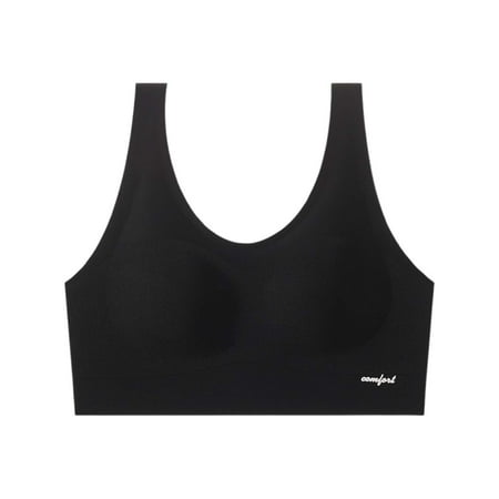32b Bras for Teens Seamless Nursing Bra Women s Yoga Sports Bra Breathable Comfortable Fixed Cups Mesh Vest Style Underwear For Fitness