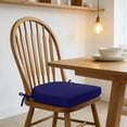 thumbnail image 3 of Outdoor Indoor Dining Chair Cushions, Thick 17×16×2 Inch Waterproof Patio Seat Pads with Ties, Non Slip Machine Washable Patio Furniture Cushions Available in 20 Colors, 3 of 4