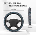 thumbnail image 5 of Fotbe Happy Mother's Day Steering Wheel Cover Universal 15 in Car Accessories for Men Women,Steering Wheel Protector Comfortable Protective Case for SUV Sedan Decor, 5 of 8