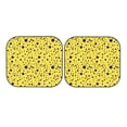 thumbnail image 7 of Balery 2 Piece Blue Spots Car Windshield Sun Shade|Foldable Front Windshield Shade for Car Front Window for Most Sedans SUV Truck-Large, 7 of 7