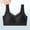 🔥 Black, variant on YYV Everyday Bras Seamless Sports Bra Mesh-Panel Anti-Sag Seamless Back-Button Bra Soft Support Breathable Lift Side-Gathering Contour Removable Pads Beautiful Back Design Comfortable Daily