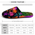 thumbnail image 2 of Mens Cozy Slippers Splatoon Warm Soft Plush Slipper Slip-on House Shoes for Home Indoor Outdoor, 2 of 8