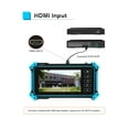 thumbnail image 5 of 4K CCTV IPC Tester 8MP AHD CVI TVI Camera 12MP IP Camera Testing VGA PTZ PoE UTP Network Cable Tracer Battery, 5 of 7