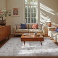 thumbnail image 1 of Area Rug x Vintage Rug Indoor Washable Rug Retro Accent Rug Distressed Carpet Multi Floral Print Country Boho Rug Non Slip Kitchen Bedroom Living Room Dining Room Office, 1 of 9