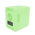 thumbnail image 2 of Snoopy 4L 6-Can Mini Fridge, Green, 2 of 7