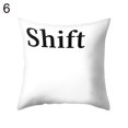 thumbnail image 1 of EIMELI Housse de Coussin Clavier Ctrl Alt Key pour Canapé Lit Voiture Café Décor, 1 of 12