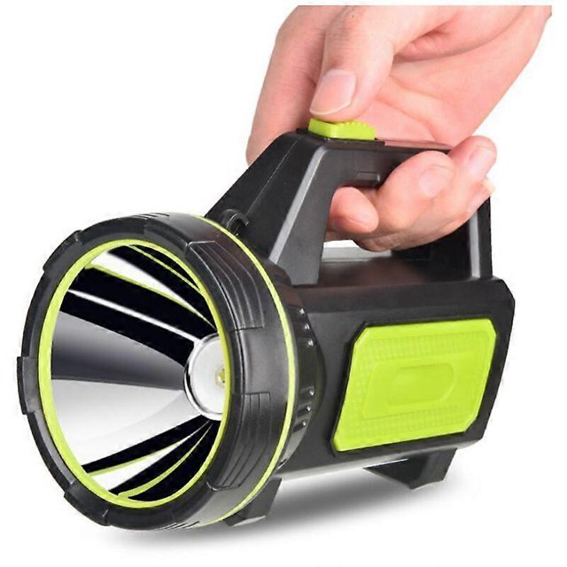 ZHAOCHENG Antorcha Antorcha Exterior Luz Fuerte Antorcha LED Recargable Ultra Brillante Portátil Reflector (Verde