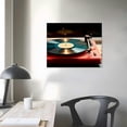 thumbnail image 3 of Nawypu Music Canvas Wall Art Vinyl Record Player Pictures Poster Print - For Living Room Bedroom Modern Wall Art Decor Painting, 3 of 4