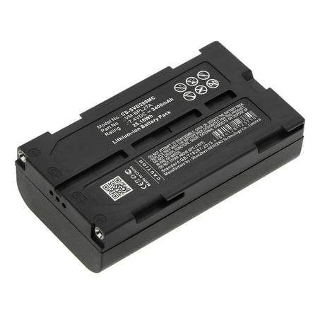 Replacement Battery for Fuji VMBPL30A VMBPL60A 7.4V/3400mAh