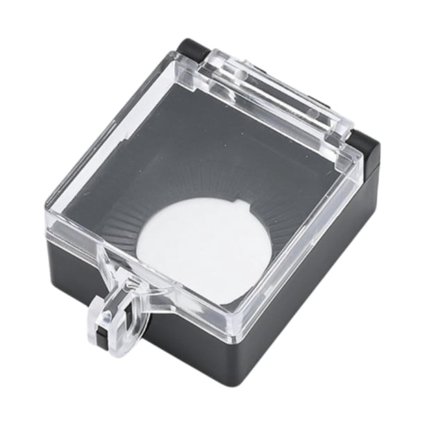 Puse el protector de la cubierta del botón, a prueba de polvo, cubierta del interruptor, durabilidad, accesorio, interruptor de protección Capa del , Cerrable