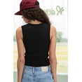 thumbnail image 6 of Womens Summer Casual V Neck Sleeveless Workout Tank Tops Black M, 6 of 9