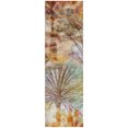 thumbnail image 2 of Addison Rugs Dream Shag Premium Machine Washable Transitional Palms Multi Runner Rug, 2'3" x 7'6", 2 of 8